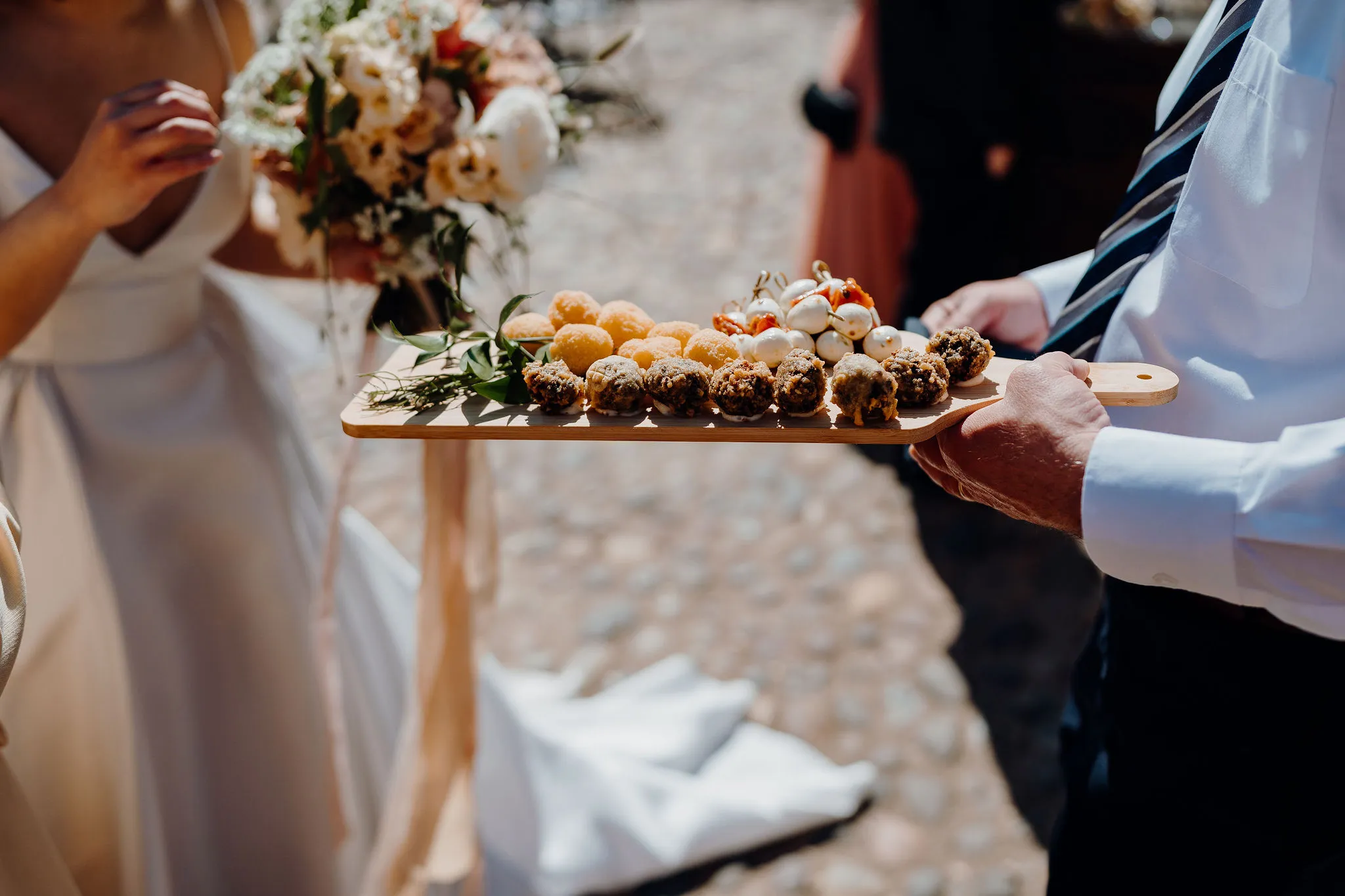 A Broxmouth wedding moment captured outdoors.